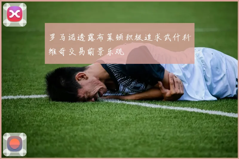 罗马诺透露布莱顿积极追求武什科维奇交易前景乐观